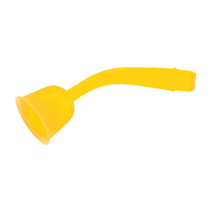 Orange Bent Encapsulating Nozzle for Type B Sealant 9053-N-B Aerospace Sealant Application