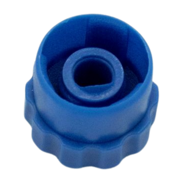 Blue Injector Cap Blue Syringe Cap - Aerospace Sealant Application | ASA