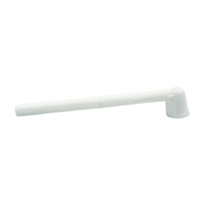 White Pipe-shaped Manual Encapsulation Nozzle MBL-2012 - Aerospace Sealant Applications (ASA)