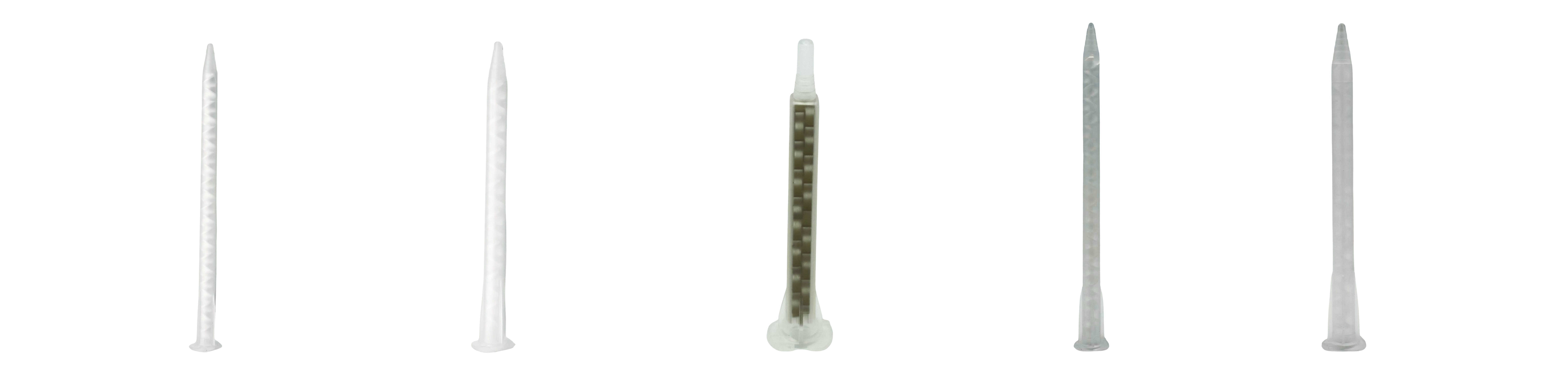 Collections of Static Mixing Nozzles - Aerospace Sealant Application