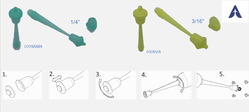 Rivet Countersink Injectors​ - Aerospace Sealant Application
