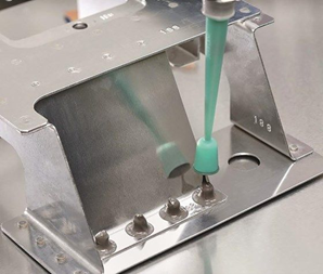 Utilisation de la buse d’encapsulation en forme de cloche - Application de mastics aérospatiaux - ASA