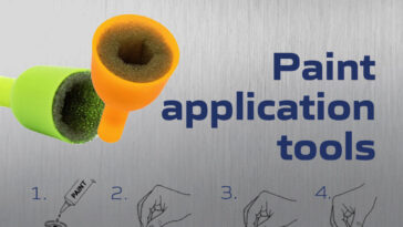 Paint applicator tools - Aerospace sealant application
