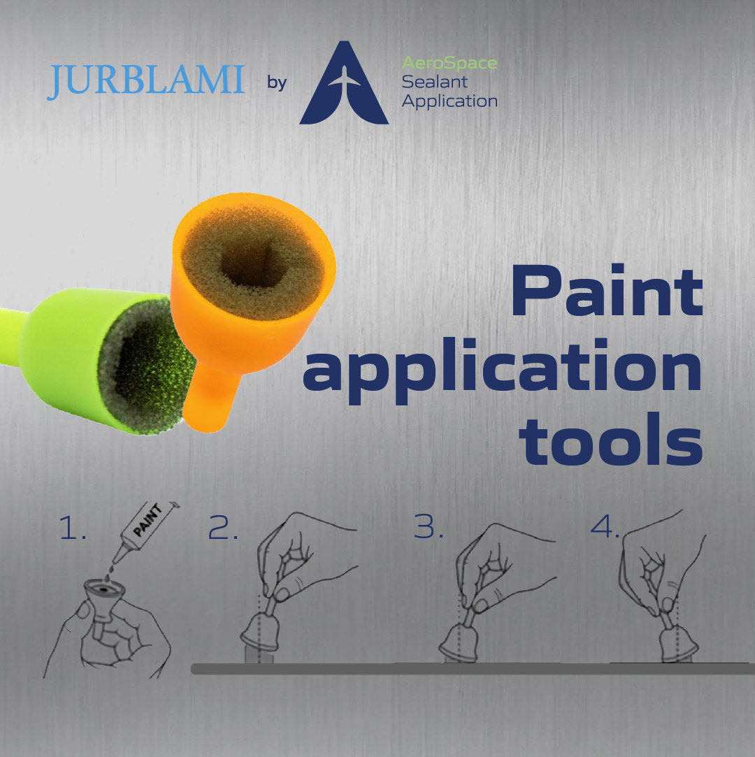 Paint applicator tools - Aerospace sealant application