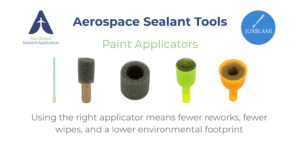 Outils applicateurs de peinture – Application de mastic aérospatial