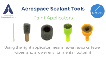 Paint applicator tools - Aerospace sealant application