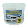 Transparent Pot with Offset Label with Lid 115ml ST-10250 - Aerospace Sealant Applications (ASA)